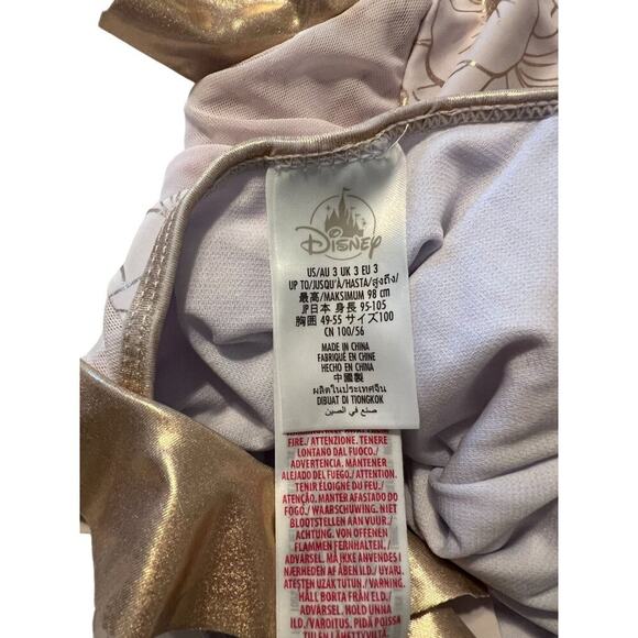 Disney Gold and Cream Kids Swimsuit - Picture 3 of 7